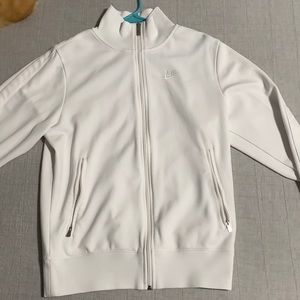All White Men’s Nike Zip-Up Jacket Size Small